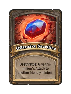 Offensive Sacrifice (Before)