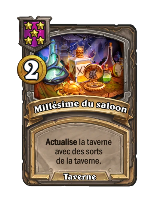 Millésime du saloon