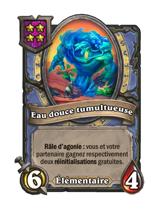 Eau douce tumultueuse