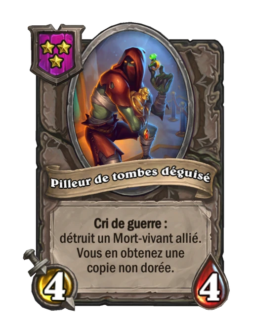 Pilleur de tombes déguisé