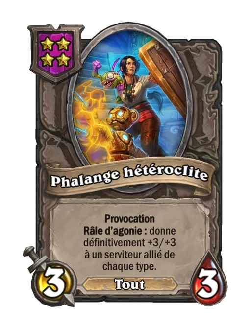 Phalange hétéroclite