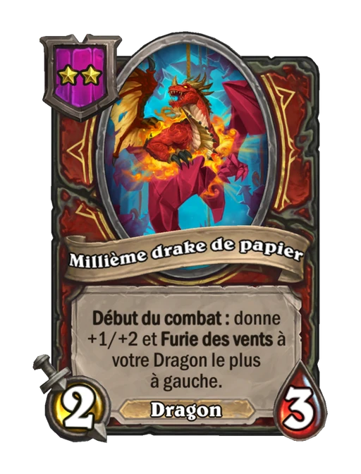 Millième drake de papier