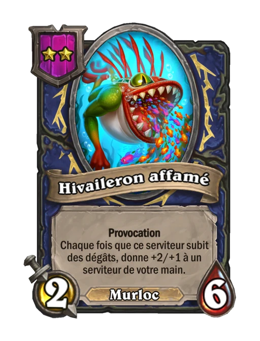Hivaileron affamé