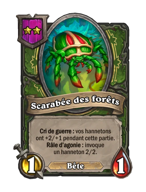 Scarabée des forêts