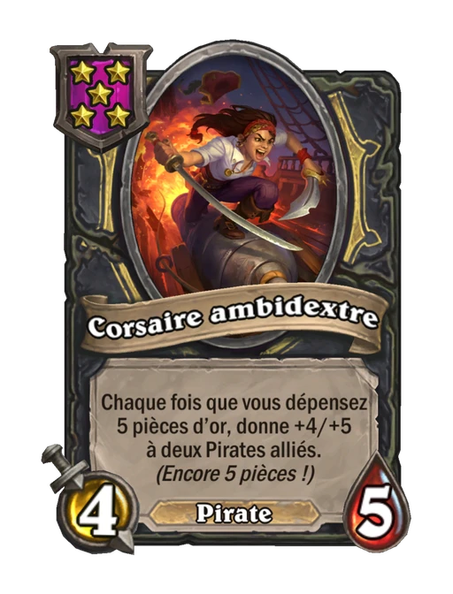 Corsaire ambidextre