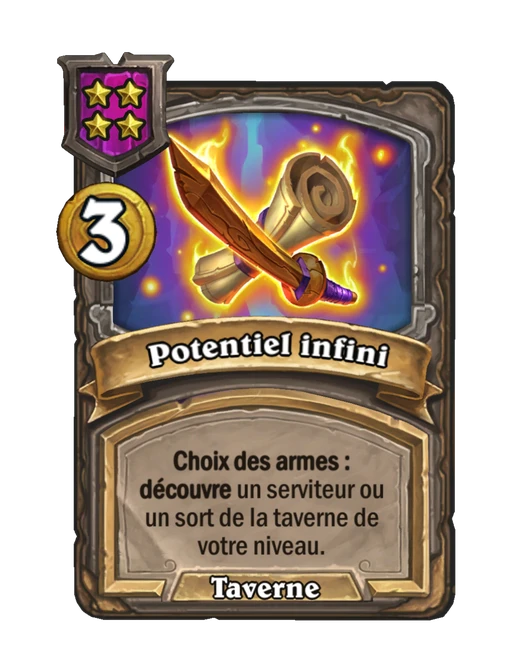 Potentiel infini