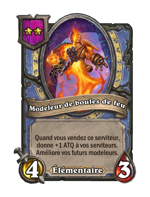 Modeleur de boules de feu