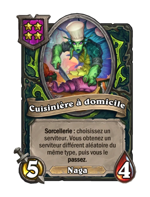 Cuisinière à domicile