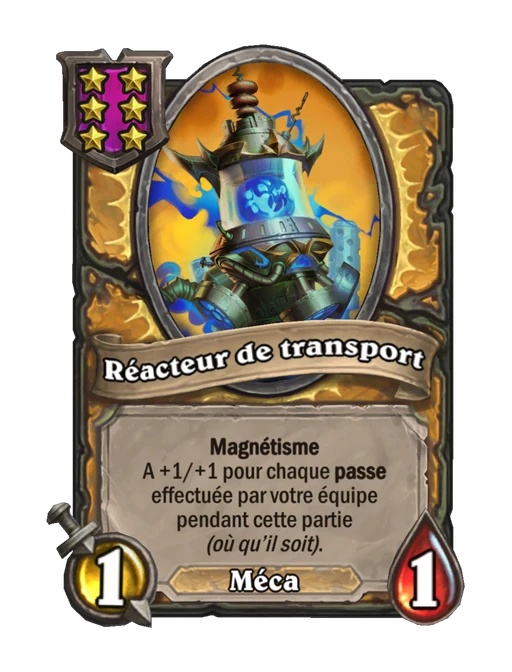 Réacteur de transport