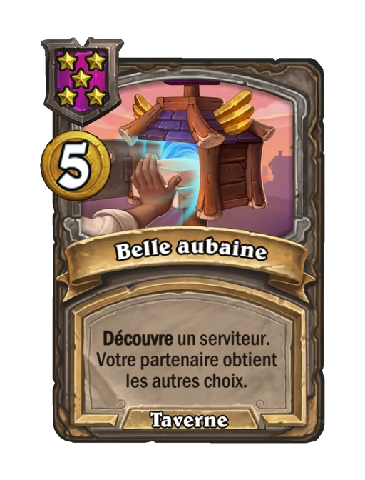 Belle aubaine