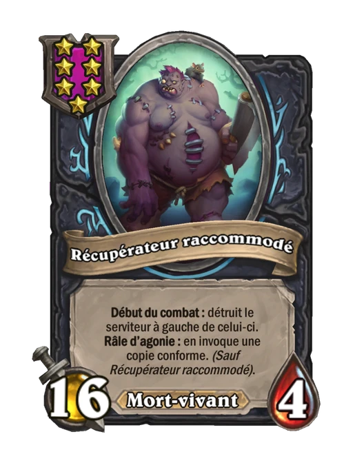 Récupérateur raccommodé