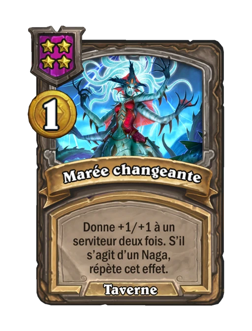 Marée changeante