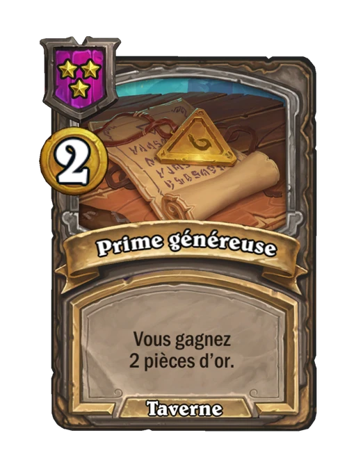 Prime généreuse