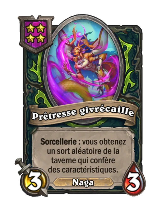 Prêtresse givrécaille