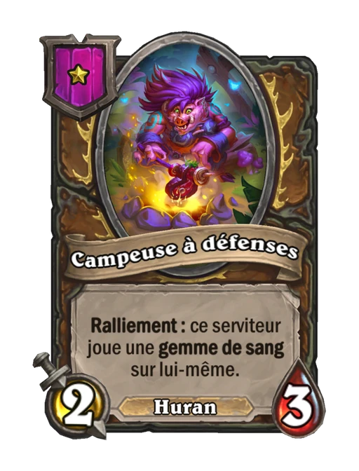 Campeuse à défenses