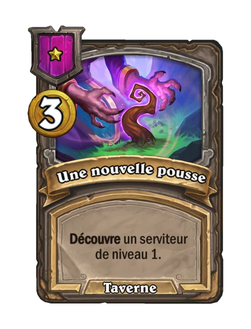Une nouvelle pousse