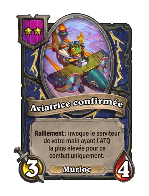 Aviatrice confirmée