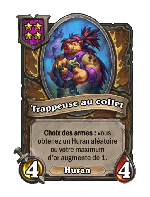 Trappeuse au collet