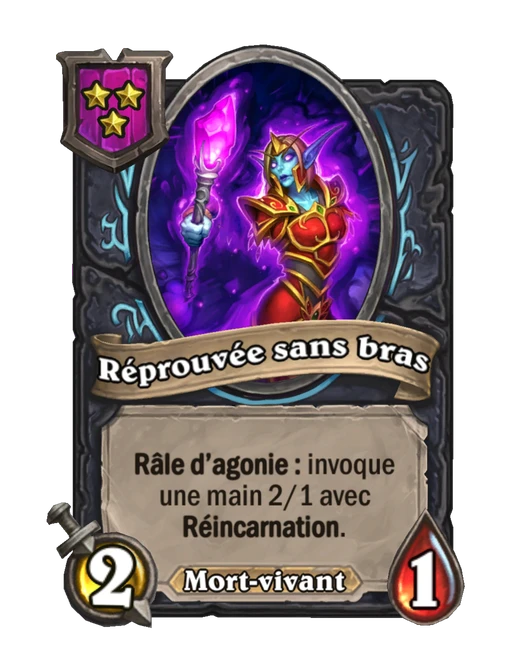 Réprouvée sans bras
