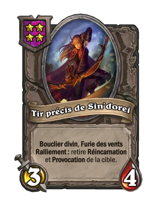 Tir précis de Sin’dorei