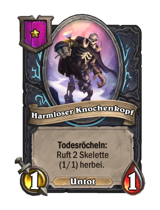 Harmloser Knochenkopf