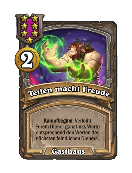 Teilen macht Freude
