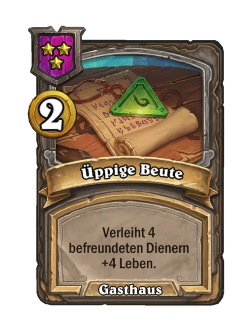 Üppige Beute