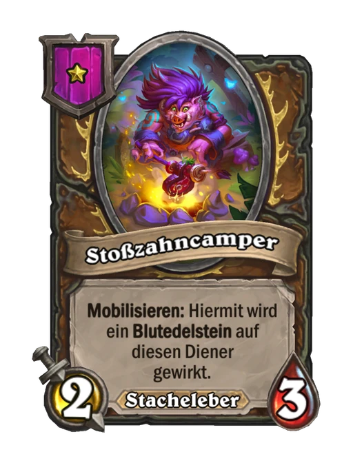 Stoßzahncamper