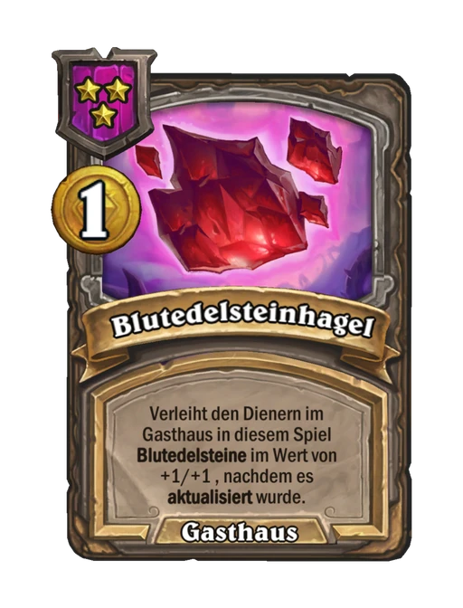 Blutedelsteinhagel
