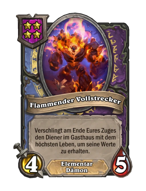 Flammender Vollstrecker
