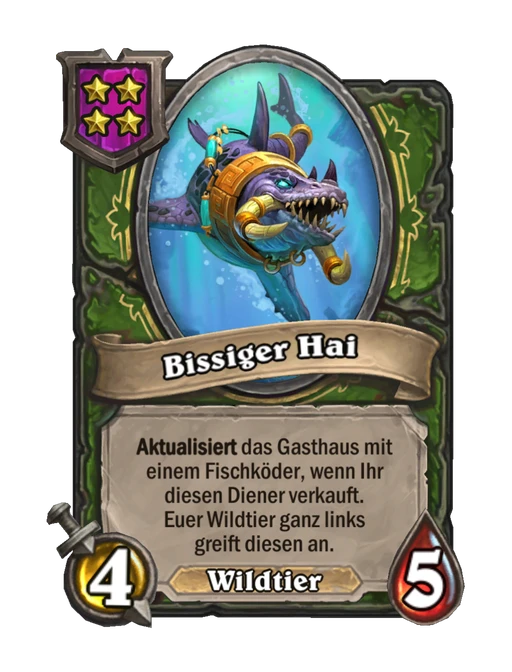 Bissiger Hai