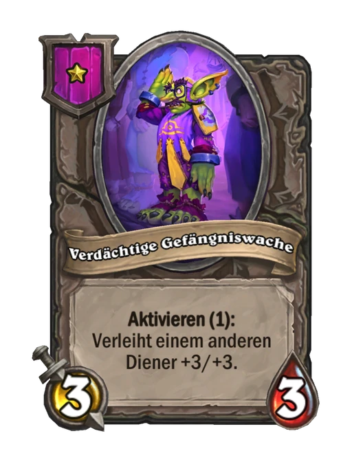 Verdächtige Gefängniswache