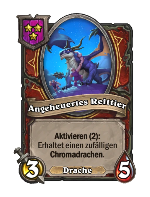 Angeheuertes Reittier