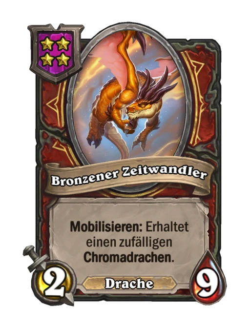 Bronzener Zeitwandler