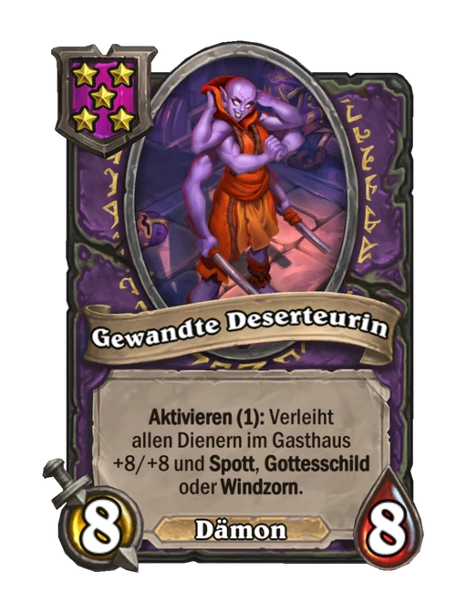 Gewandte Deserteurin