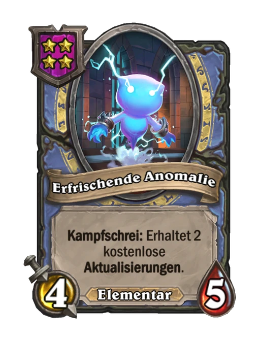 Erfrischende Anomalie