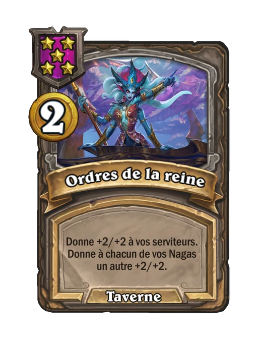 Ordres de la reine