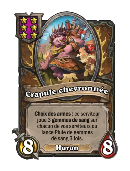 Crapule chevronnée
