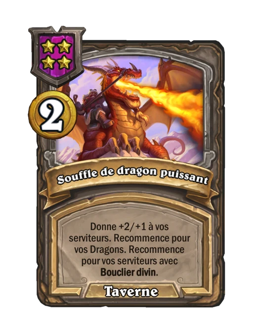 Souffle de dragon puissant