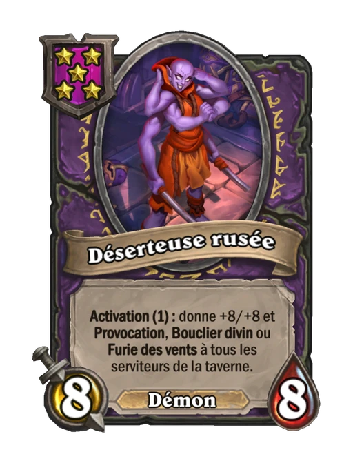 Déserteuse rusée