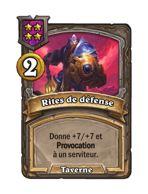 Rites de défense