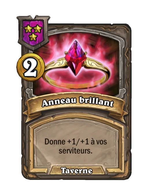 Anneau brillant