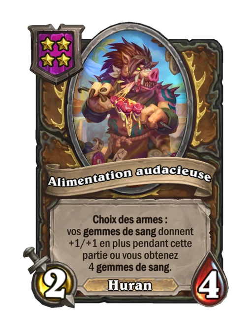Alimentation audacieuse