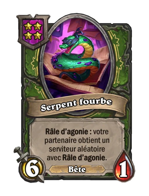Serpent fourbe