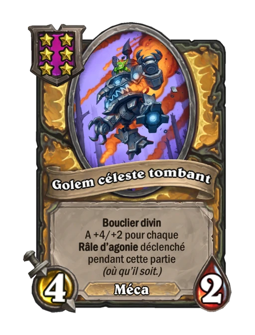 Golem céleste tombant