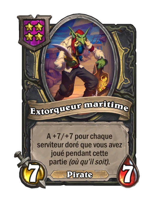 Extorqueur maritime