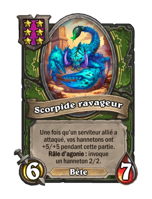 Scorpide ravageur