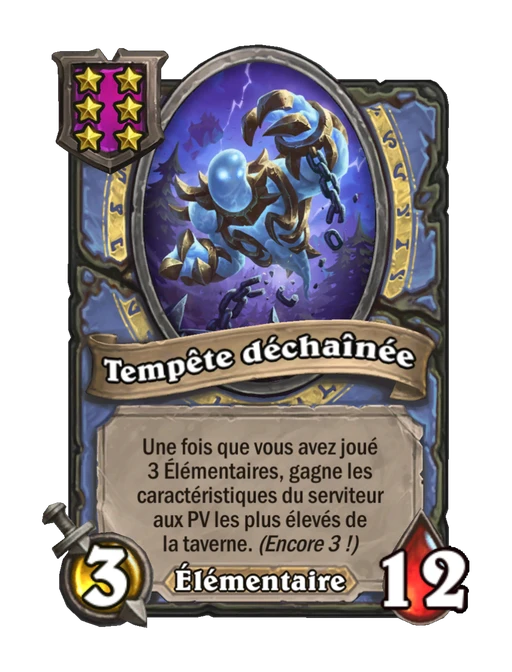 Tempête déchaînée