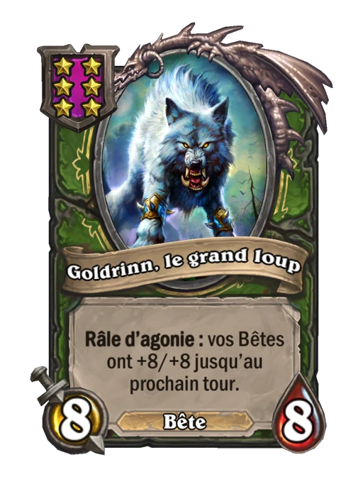 Goldrinn, le grand loup
