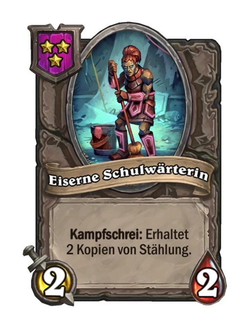 Eiserne Schulwärterin